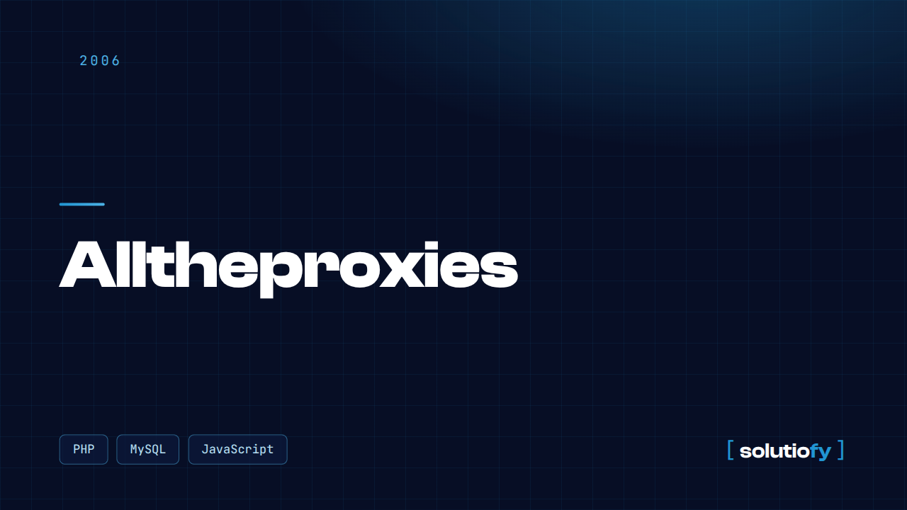 Alltheproxies