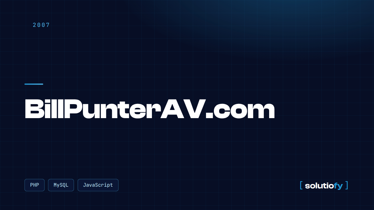 BillPunterAV.com