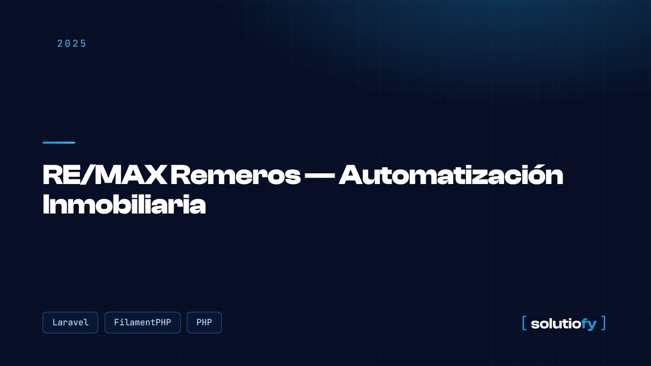 RE/MAX Remeros — Automatización Inmobiliaria