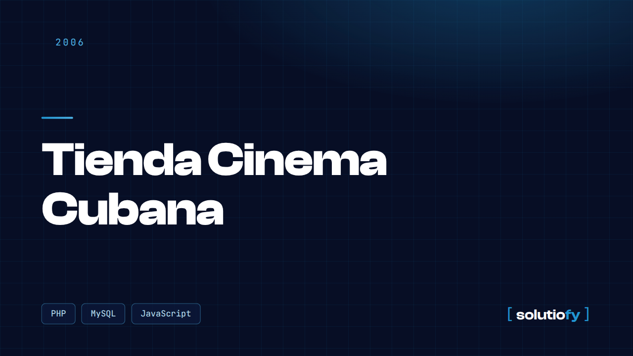Tienda Cinema Cubana