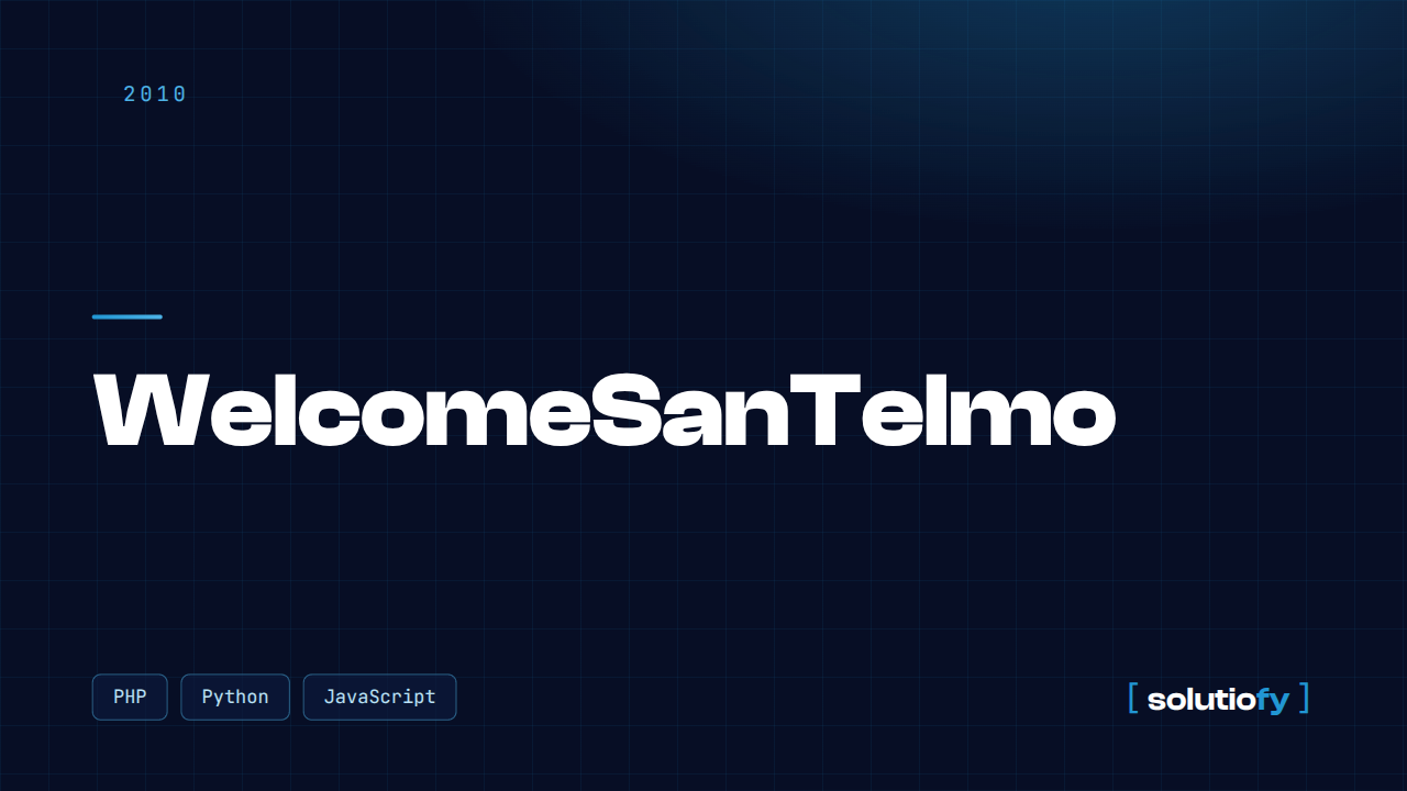 WelcomeSanTelmo